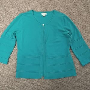 Christopher & Banks 3/4 Sleeve Sweater